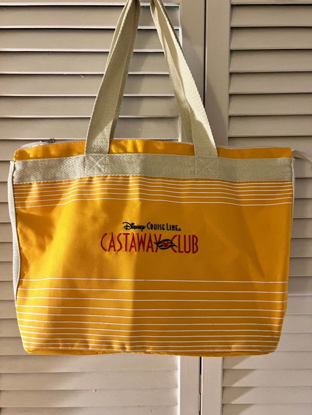 BOGO FREE Disney Cruise Line Castaway Club canvas tote bag